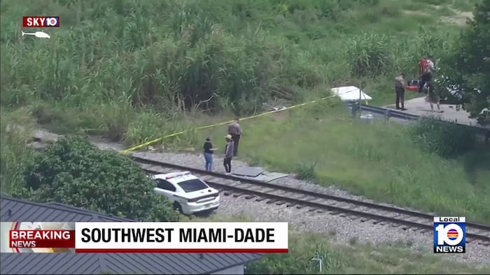 Detectives investigate after man found dead near train tracks in southwest Miami-Dade
