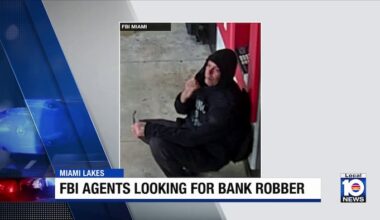 FBI searching for Miami Lakes bank robber