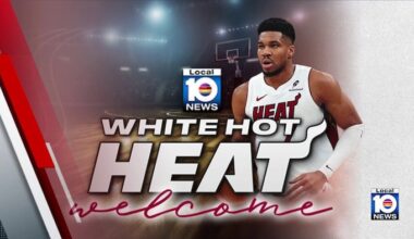 WATCH LIVE: Miami Heat introduce Giannis Antetokounmpo, Bobby Portis after trade with Bucks
