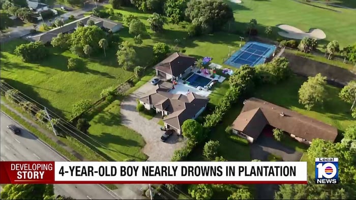 Police: 4-year-old pulled from Plantation pool remains in critical condition