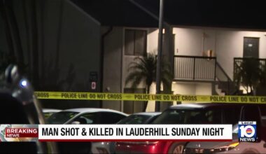 Motive unknown after man fatally shot in Lauderhill, police say