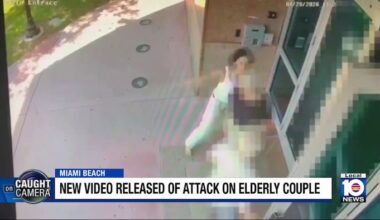 New video shows woman attacking senior couple outside Miami Beach business, police say