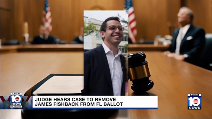 Judge hears testimony in lawsuit seeking to remove Fishback from Florida governor’s race