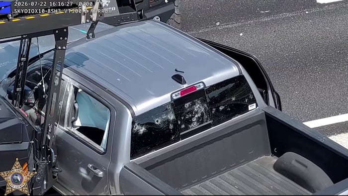 Videos show arrest following law enforcement shooting after murder of mother of 4 in Florida