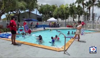 South Florida partners promote water safety with free swim lessons