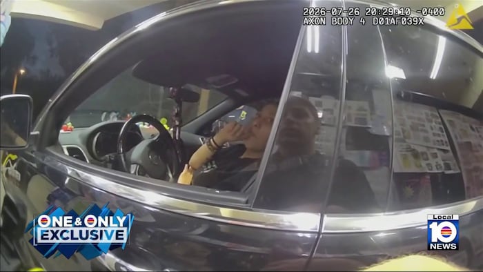 Woman flees Hollywood police with child in car, crashes head-on into cruiser, cops say