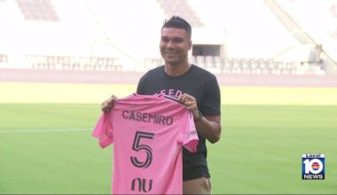 Inter Miami rolls out red carpet for champion midfielder Casemiro
