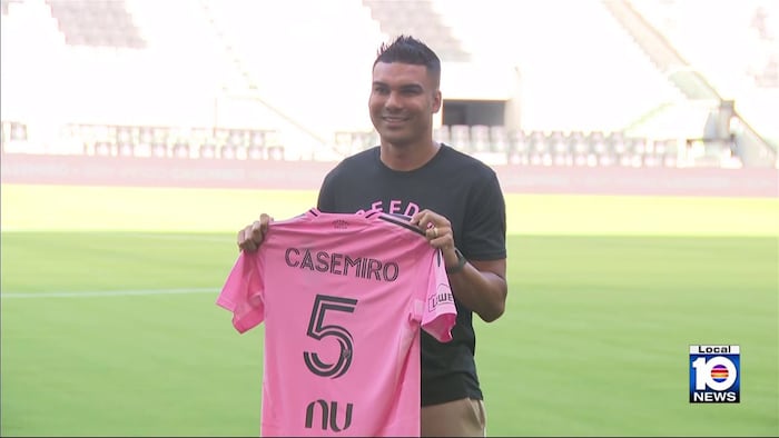 Inter Miami rolls out red carpet for champion midfielder Casemiro