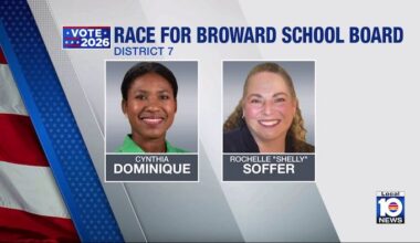 With no incumbent seeking reelection, 2 women running for Broward School Board in District 7