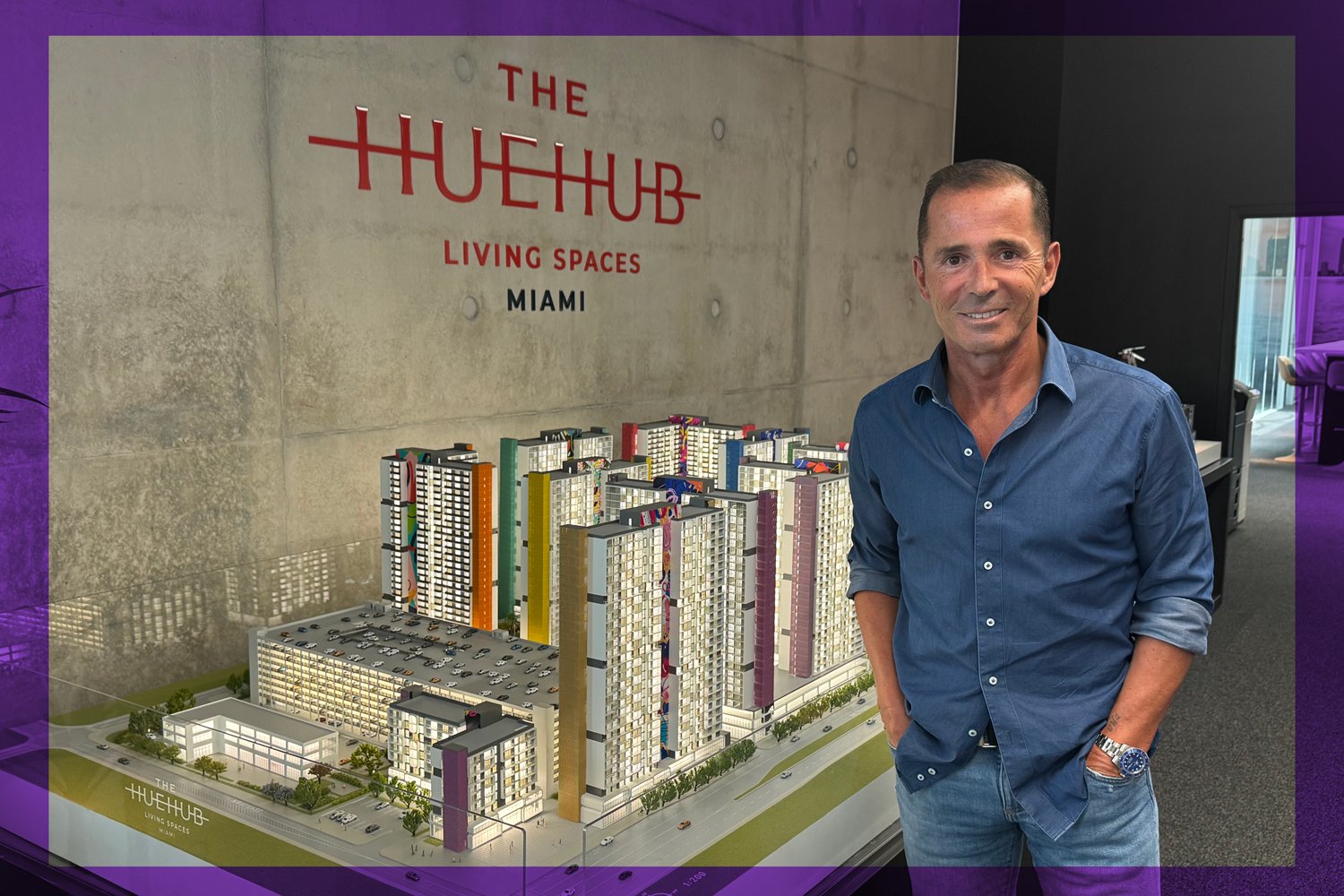 Pablo Castro with the HueHub project 