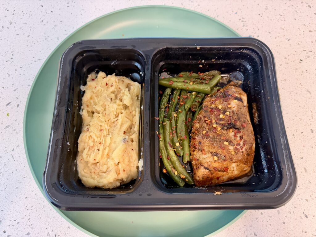 A plate of food