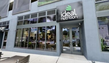 The exterior of Ideal Nutrition in St. Pete