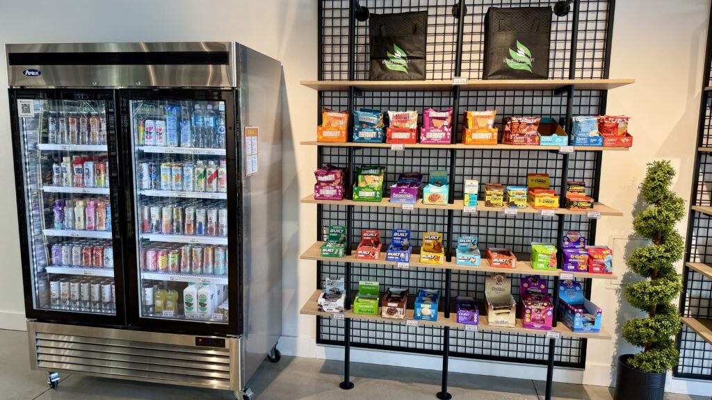 The interior of Ideal Nutrition in St. Pete