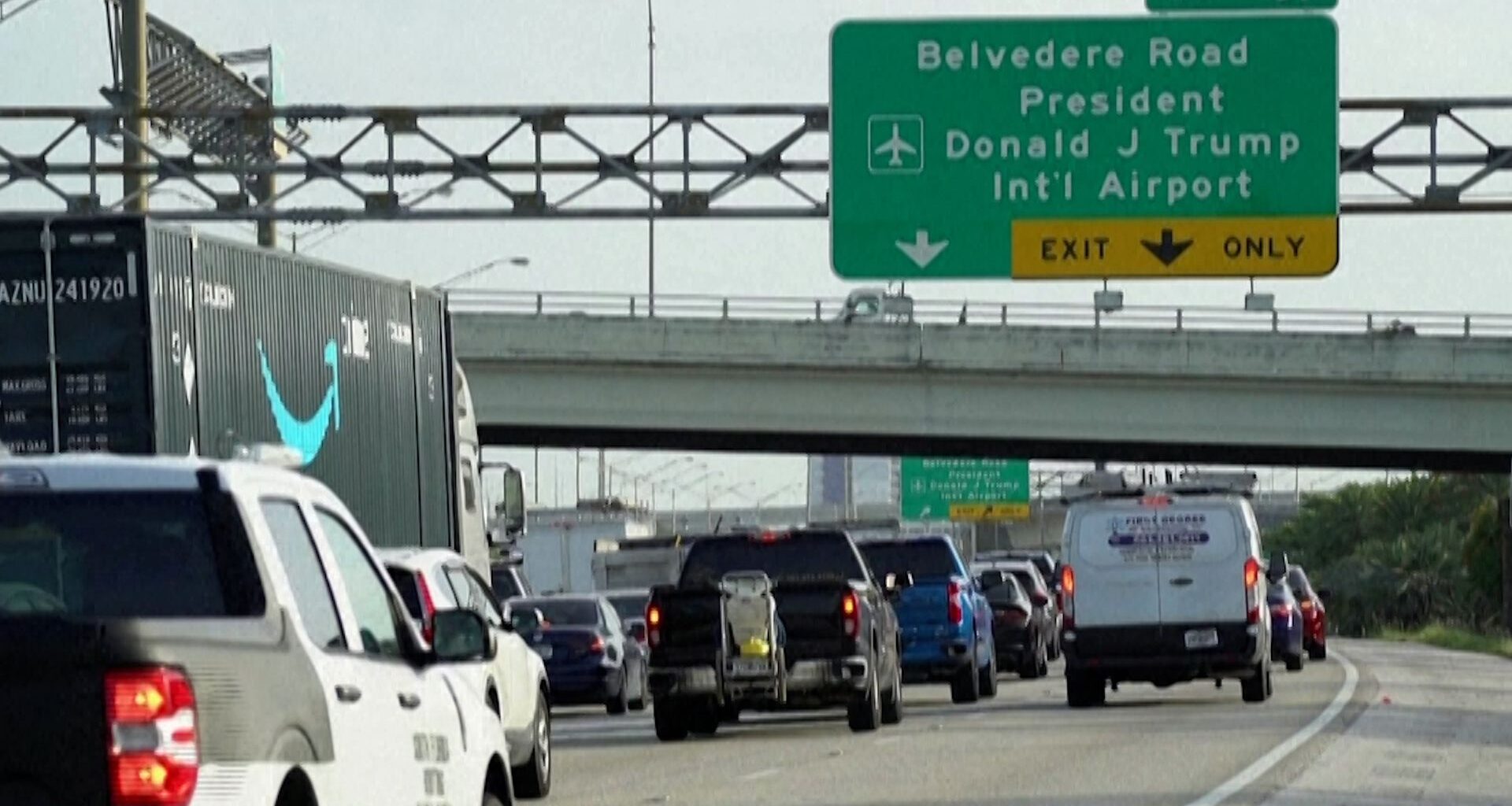 Trump airport name change sparks backlash in Florida | Newsfeed