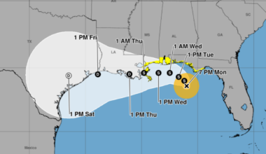 Tropical Storm Bertha south of Florida Panhandle – NBC 6 South Florida