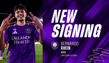 Orlando City SC signs Homegrown defender Bernardo Rhein to First Team contract