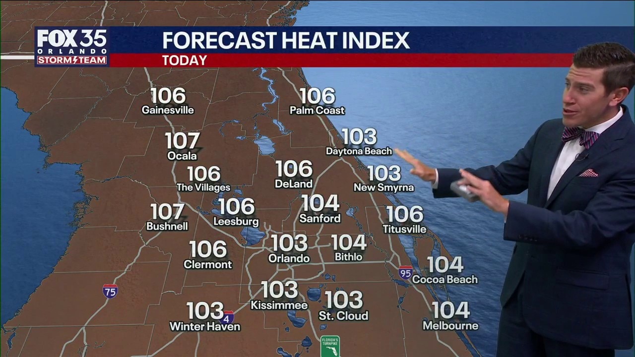 Orlando AM Weather Forecast: Hot and stormier July 4th for Central Florida 