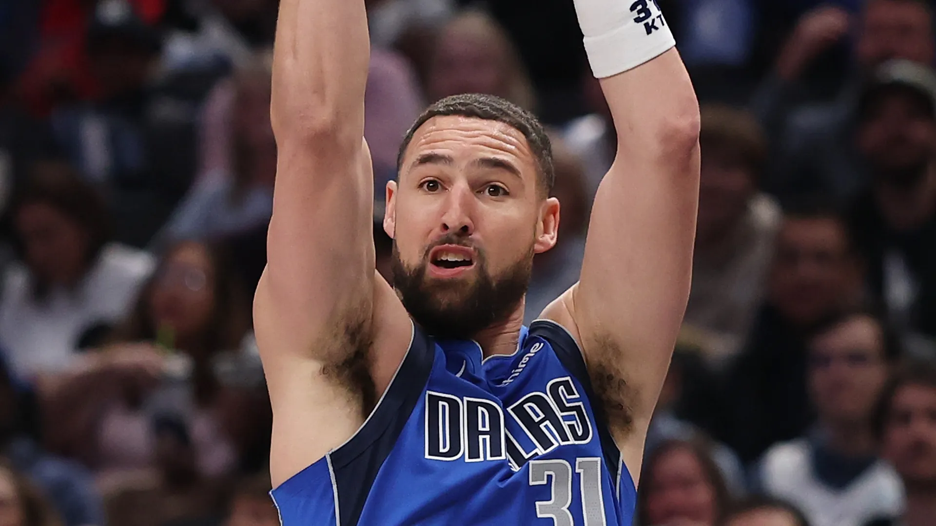 Klay Thompson of Dallas Mavericks.