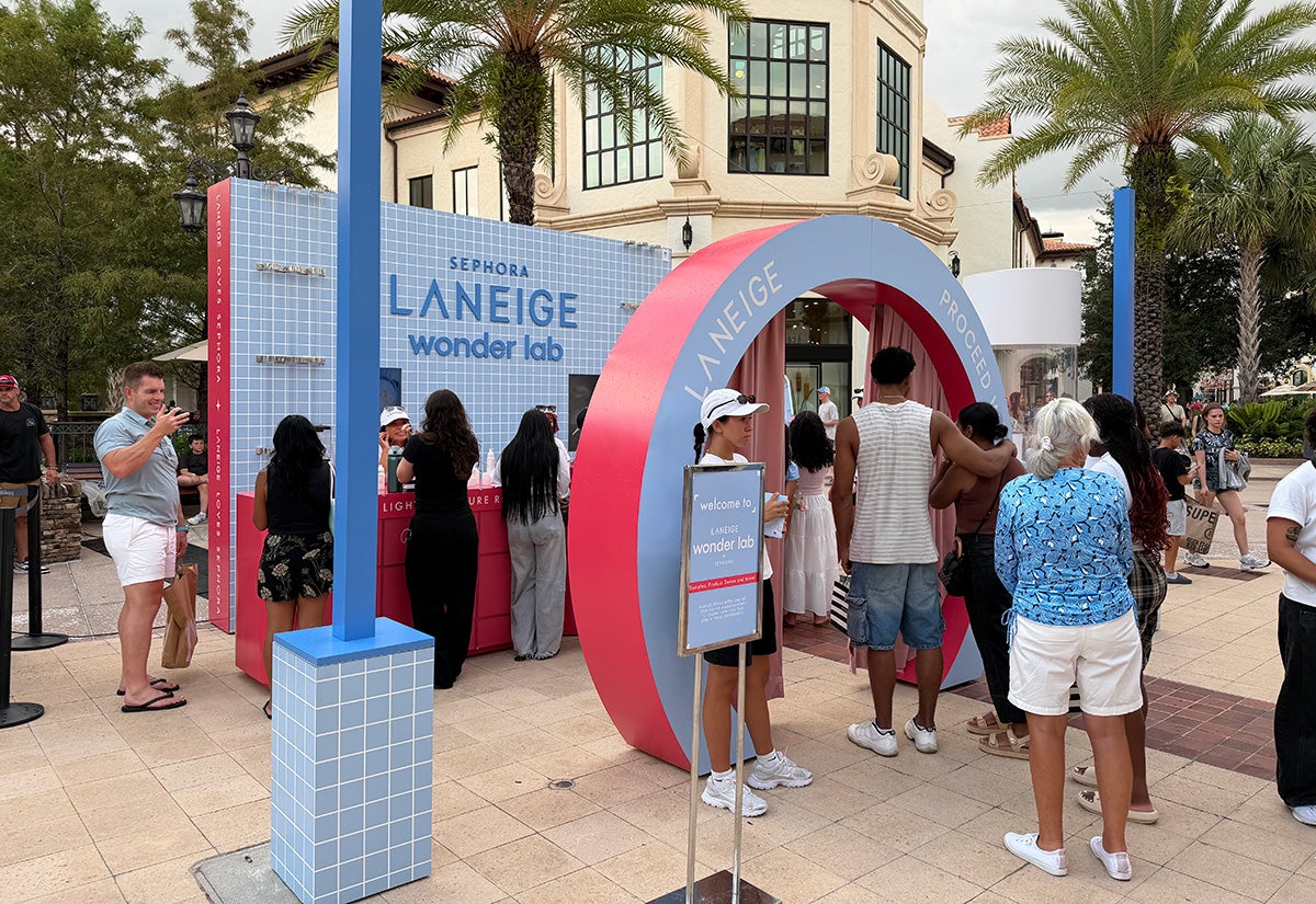 Laneige Wonder Lab pop-up in Orlando