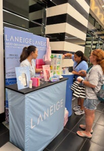 Laneige Wonder Lab pop-up at Sephora in Orlando