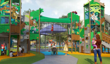 Largo Central Park set for massive new playground upgrades, including a ninja course