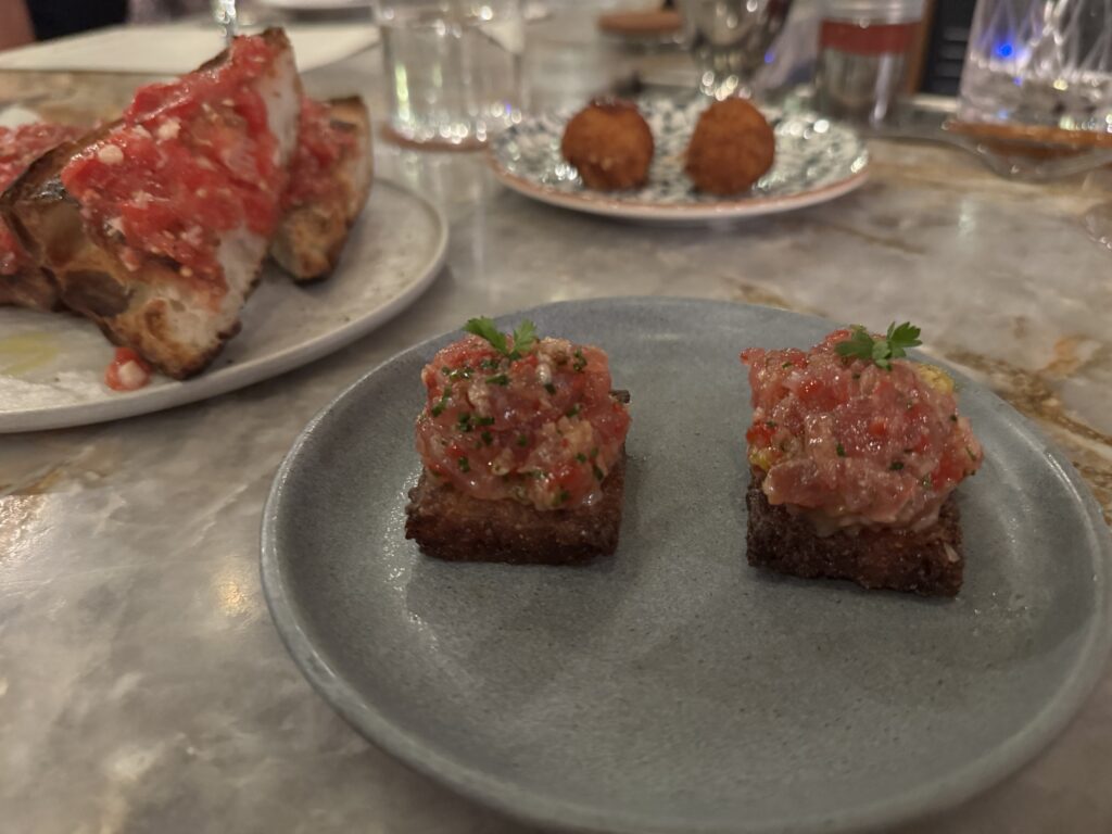 A plate of food