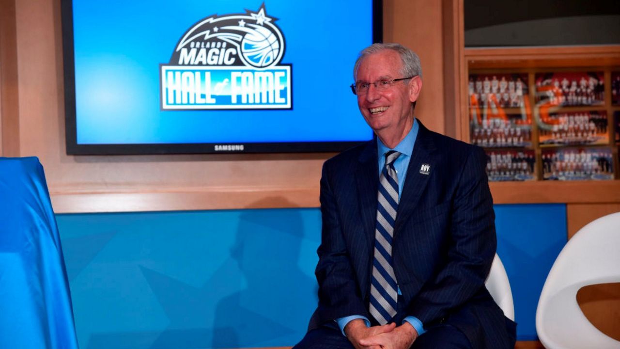 David Steele, Magic TV play-by-play announcer since 1998 and a member of the team's Hall of Fame,  has retired. (Photo courtesy of Orlando Magic)