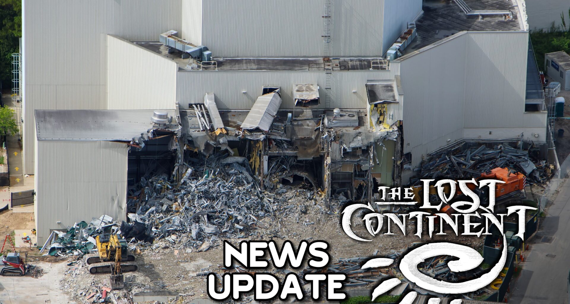 Lost Continent Demolition Update: Poseidon’s Fury is Being Demolished – Orlando ParkStop