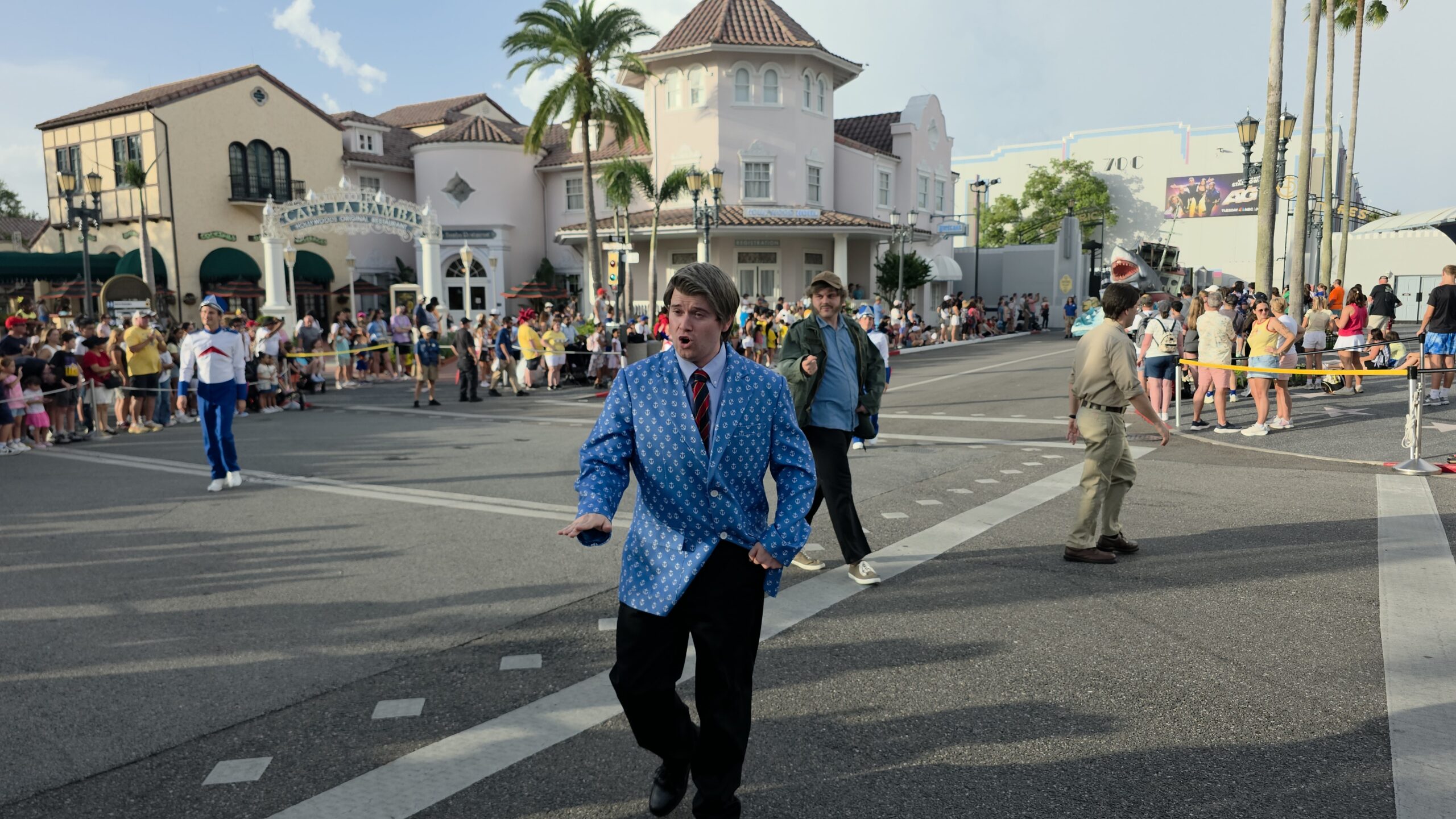 Universal Mega Movie Parade is back at Universal Studios Florida for 2026. The parade features classic Universal IPs like Jurassic Park and E.T. as well as newer franchises like Sing and Kung Fu Panda.