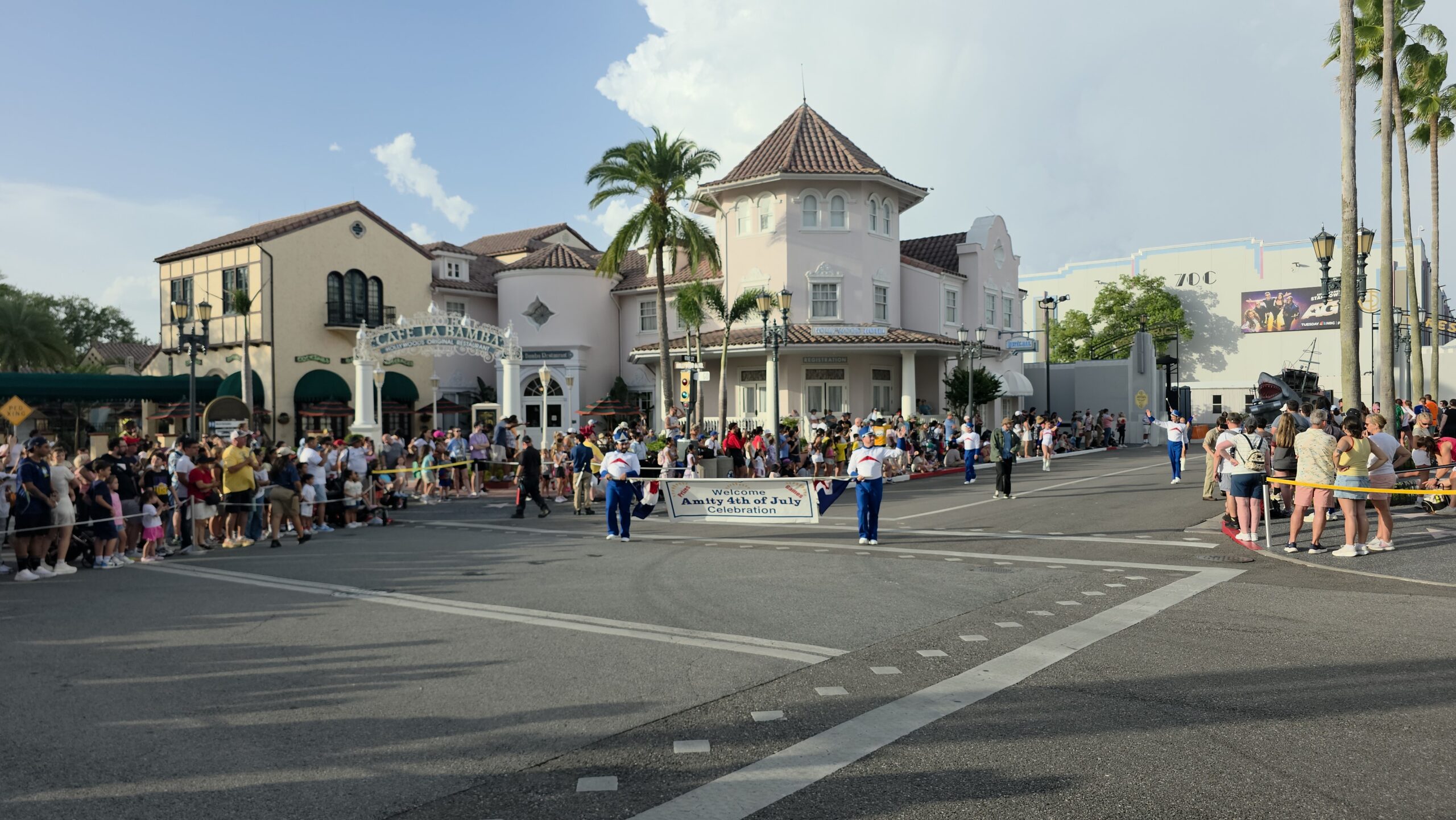Universal Mega Movie Parade is back at Universal Studios Florida for 2026. The parade features classic Universal IPs like Jurassic Park and E.T. as well as newer franchises like Sing and Kung Fu Panda.
