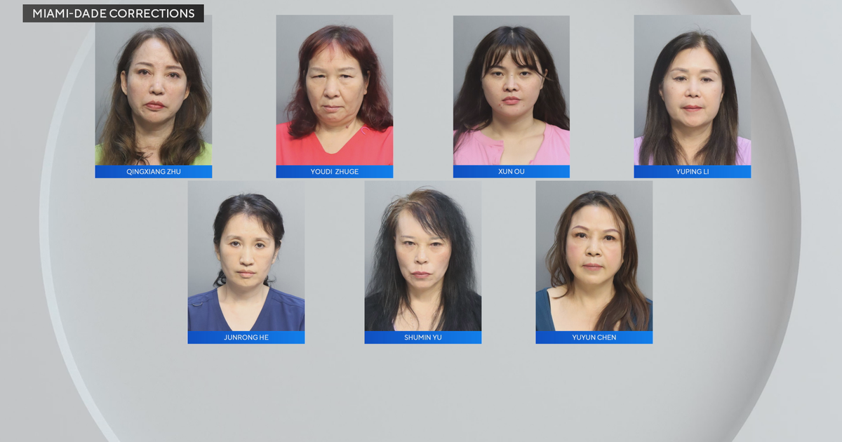 7 women arrested in Miami-Dade massage parlor prostitution bust; some lacked valid licenses, records show