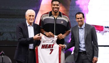 Miami Heat Introduces Bobby Portis, Jr. and Giannis Antetokounmpo