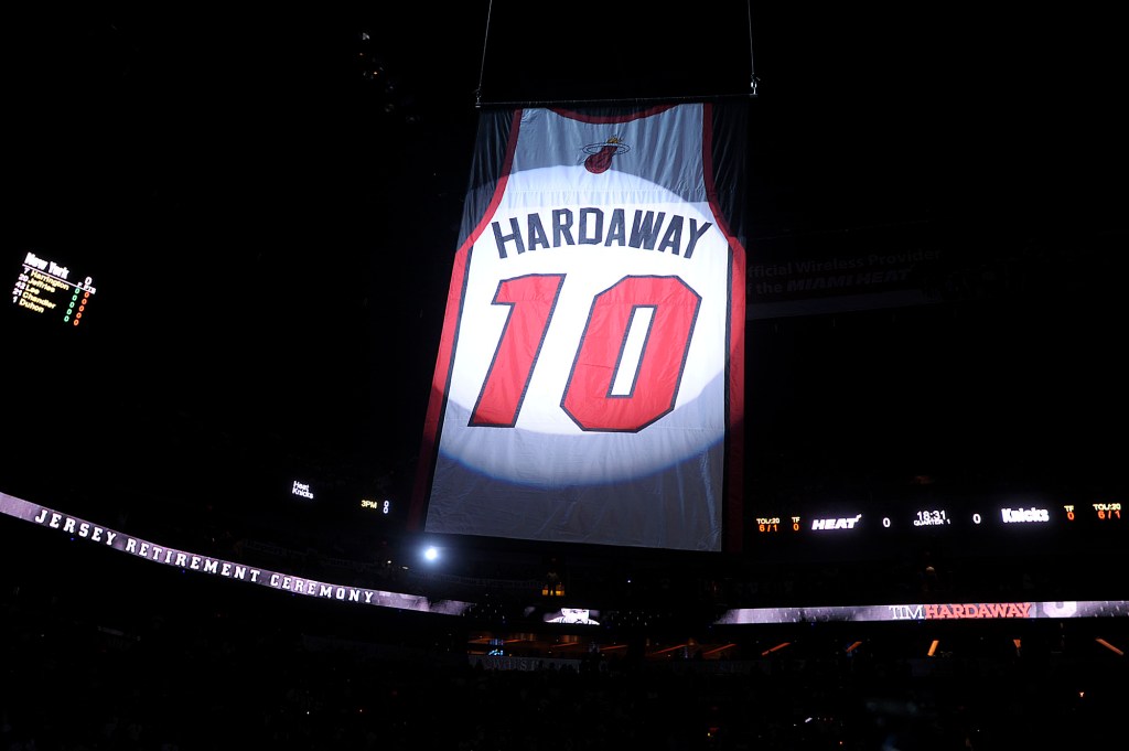 Tim Hardaway embraces Miami Heat signing son in free agency