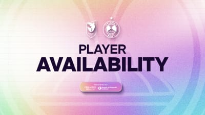 Player availability report, presented by Orlando Health Jewett Orthopedic Institute: Orlando Pride at Angel City FC