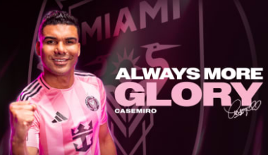 Inter Miami CF Signs Five-Time UEFA Champions League-Winning Midfielder Casemiro