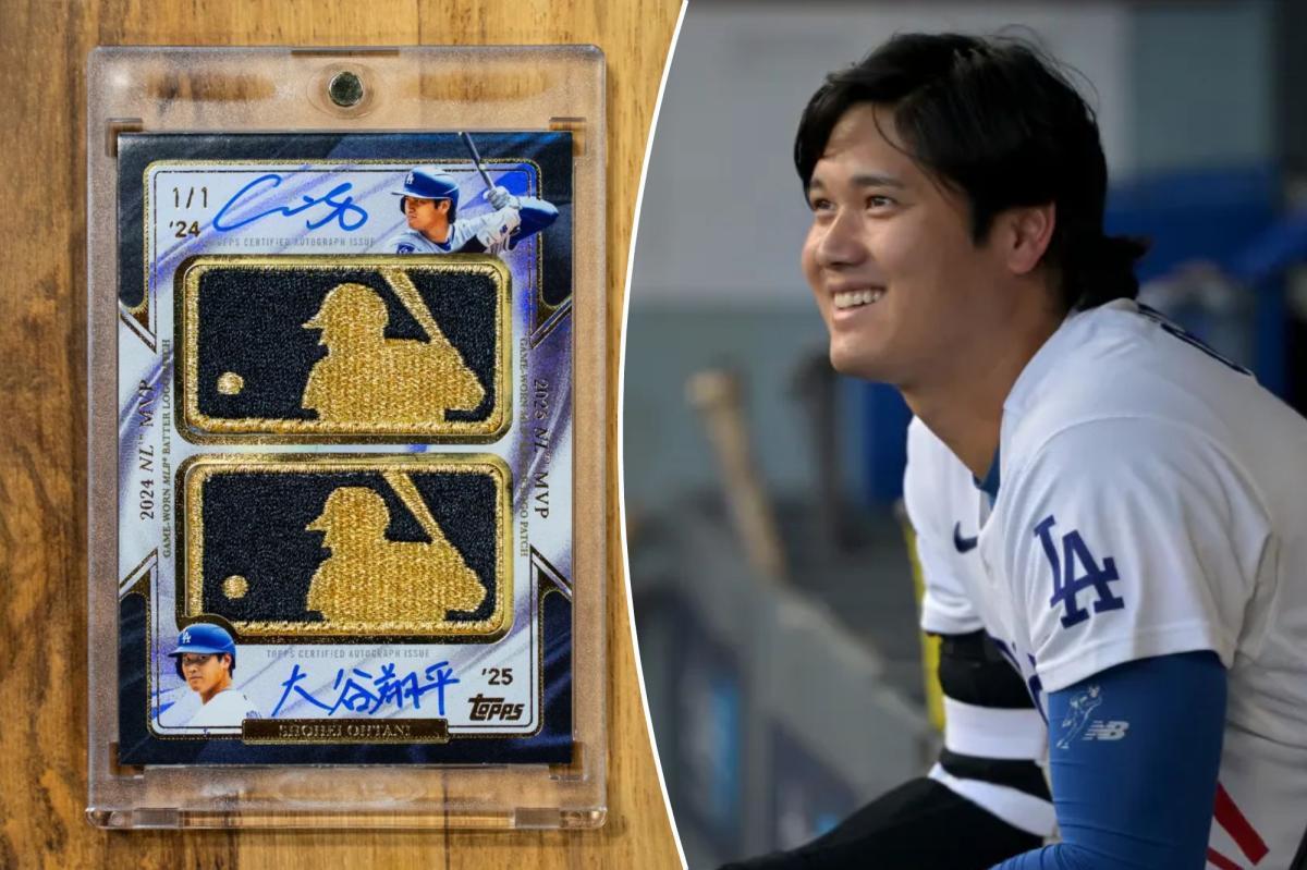Rare Shohei Ohtani baseball card with $10M bounty found in Florida