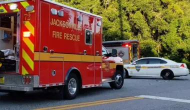 A Jacksonville Fire Rescue unit