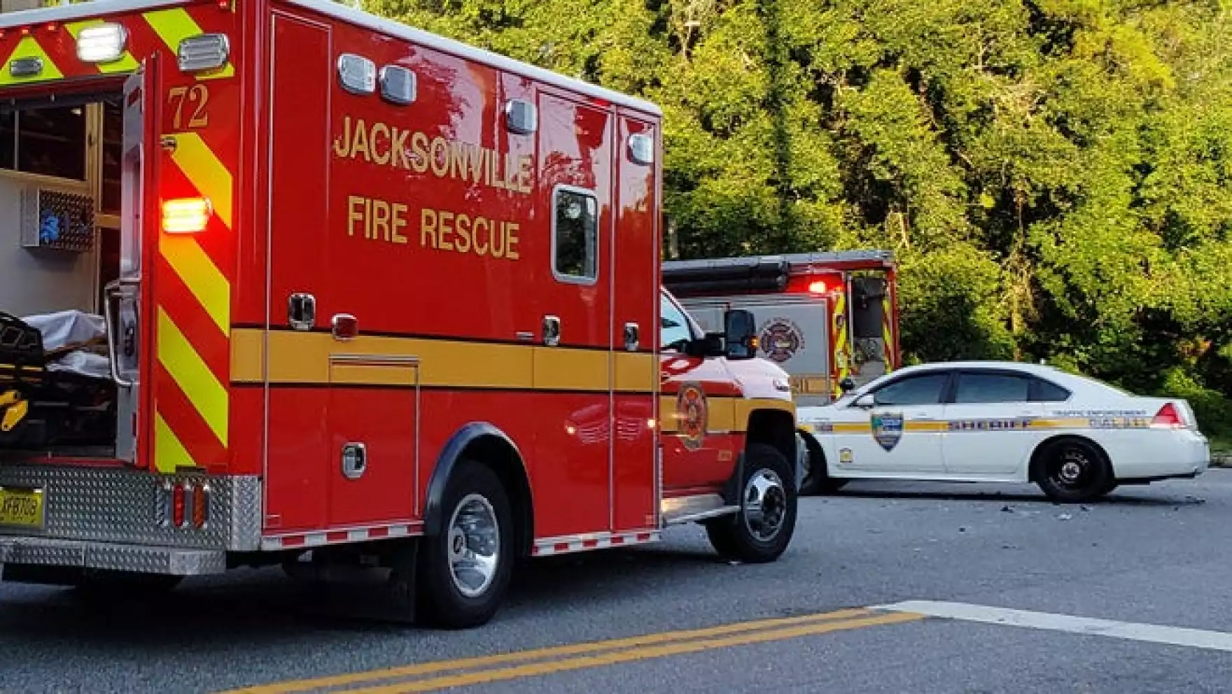 A Jacksonville Fire Rescue unit