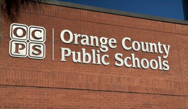 Orange County Public Schools building in downtown Orlando. (Spectrum News/Emma Delamo)