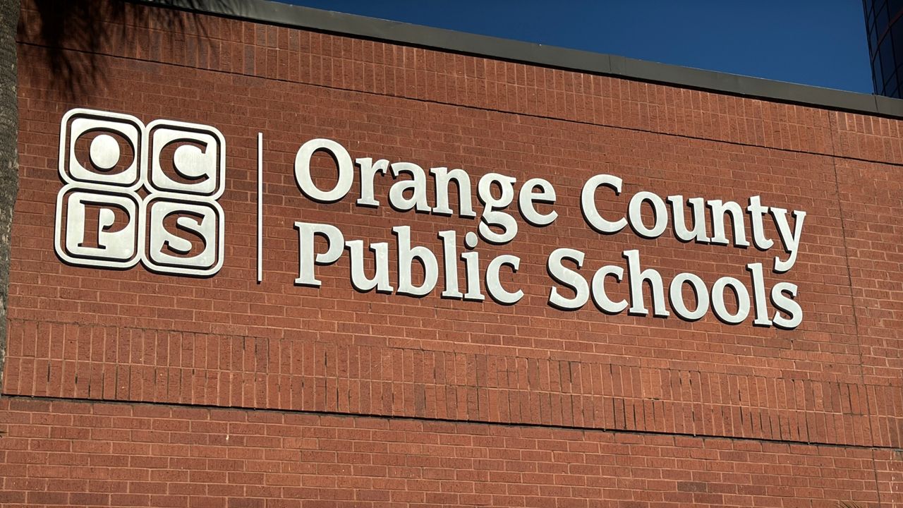 Orange County Public Schools building in downtown Orlando. (Spectrum News/Emma Delamo)