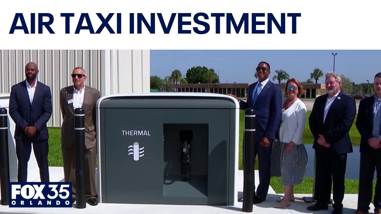 Central Florida moves closer to electric air taxi service