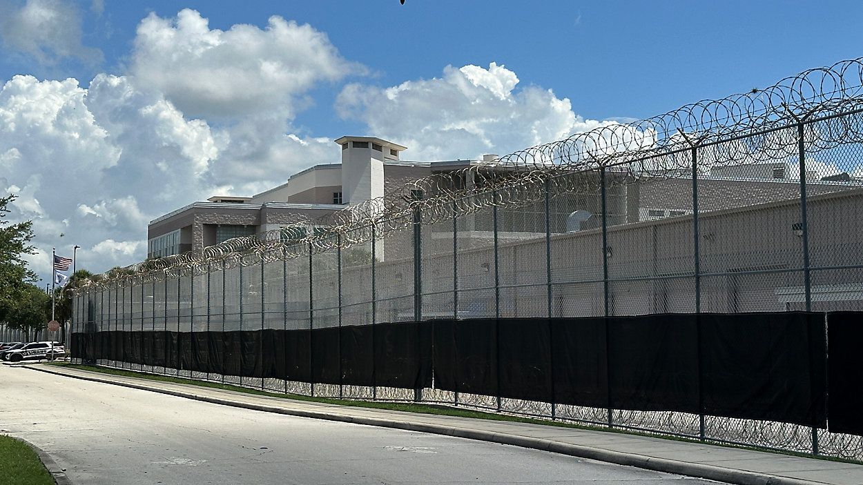 The Orange County Jail in Orlando, Fla. as seen on July 1, 2026. (Spectrum News)