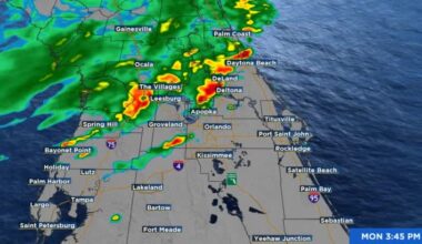 LIVE RADAR: Strong storms moving through Central Florida