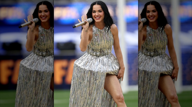 Katy Perry FIFA games dress