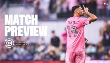 MATCH PREVIEW: Inter Miami CF Back in MLS Regular Season Action With Home Game Against Chicago Fire FC