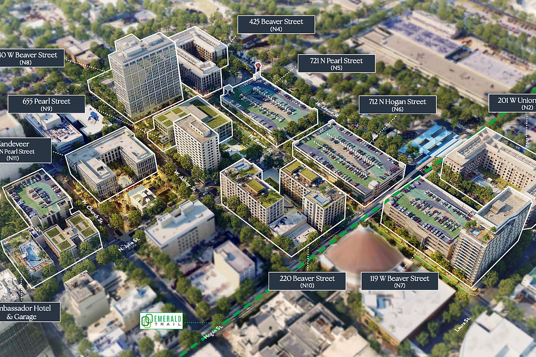 Gateway Jax to add retail to Block N6 parking garage in Pearl Square