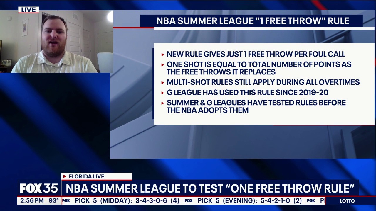 NBA Summer League to test free throw rule change