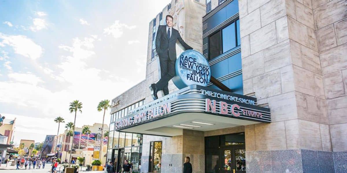 The exterior of Race Through New York Starring Jimmy Fallon