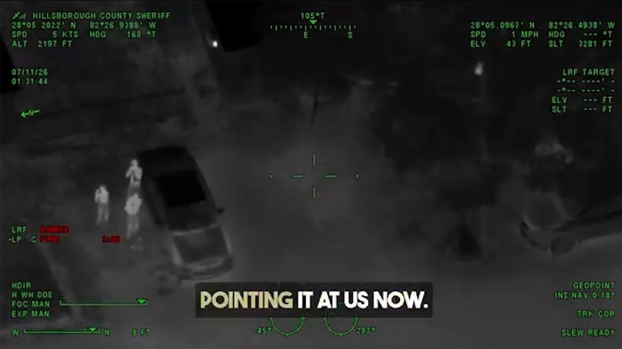 Teens point BB guns at sheriff's helicopter