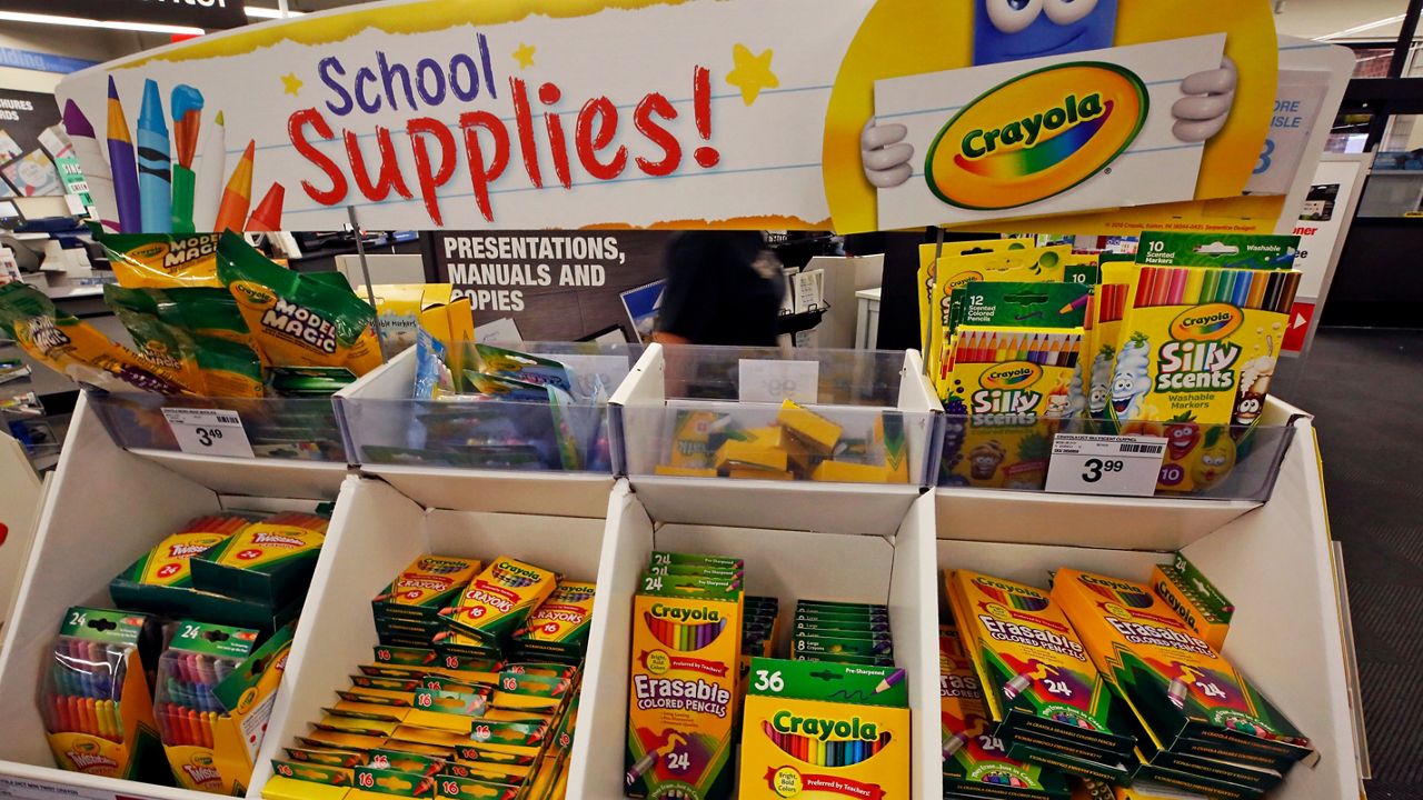 school supplies (AP file photo)